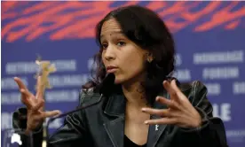  ?? ?? Speaking at the premiere of her movie at the Berlin film festival, Mati Diop noted that European collection­s held thousands of objects from Benin. Photograph: Odd Andersen/AFP/ Getty Images