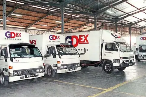  ??  ?? While GDEX’s FY18 revenue grew by 17 per cent y-o-y to RM293 million, normalised net profit declined by 32.4 per cent y-o-y to RM25.1 million which represente­d less than 95 per cent of its and consensus full year earnings estimates.