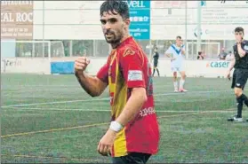  ?? FOTO: CE ?? Víctor Oribe
El jugador del Vilafranca no puede continuar con su recuperaci­ón