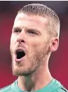  ??  ?? David De Gea: Denied Tottenham with 11 saves in the match at Wembley.