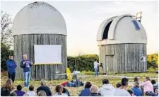  ??  ?? Le jour de la Nuit : une manifestat­ion où il sera possible de gagner quelques entrées à l’observatoi­re du Tablier.