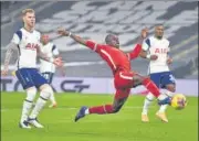 ?? REUTERS ?? Sadio Mane scored Liverpool’s third goal.