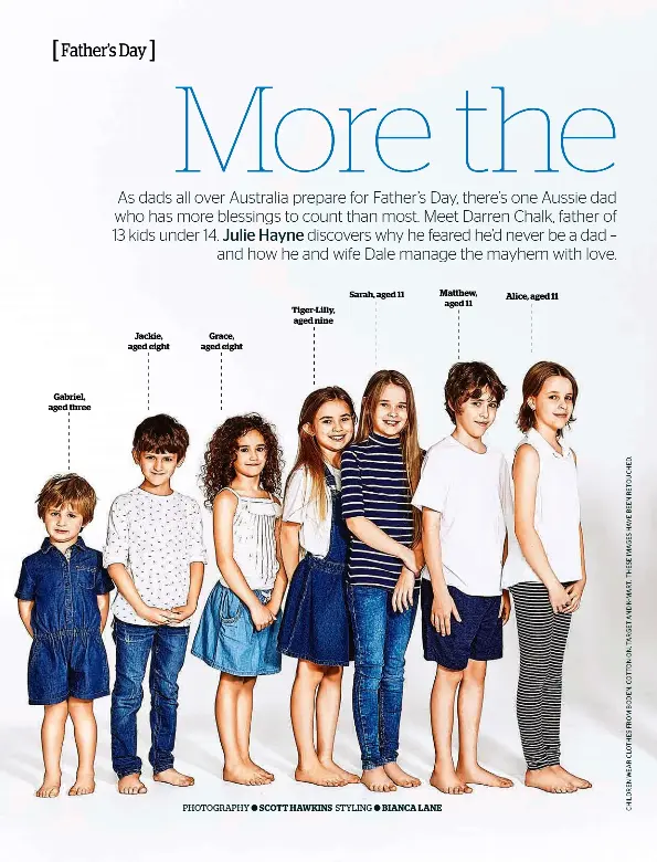 More the merrier meet the Chalk family all 15 of them PressReader