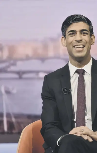  ??  ?? Chancellor Rishi Sunak is poised to announce details of a £1 billion deal with the phone industry that will see poor and patchy mobile coverage across the nation become a thing of the past