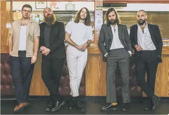  ??  ?? Tour dates for Idles band in 2021.