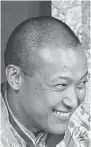  ??  ?? Sakyong Mipham Rinpoche