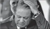  ?? AFP ?? Pakistan Prime Minister Nawaz Sharif