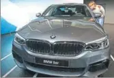  ?? REUTERS/FILE ?? A BMW 5 series car. One out of three cars sold by BMW in India is a 5Series