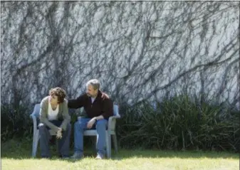  ?? AMAZON STUDIOS PHOTOS ?? Timothée Chalamet, left, as Nic Sheff, and Steve Carell, as David Sheff, share a scene in “Beautiful Boy.”