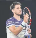  ?? PHOTOS BY AFP ?? Dominic Thiem.