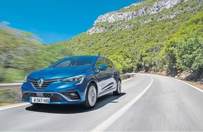  ??  ?? The all-new Renault Clio focuses on safety, technology and value for money.