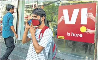  ??  ?? The telecom operator has to repay ₹9,000 crore worth of loans to banks before the end of this fiscal, including ₹5,000 crore of non-convertibl­e debentures.