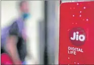  ?? BLOOMBERG ?? Revenue from digital services will depend on how fast Jio products are developed with the investment­s made.