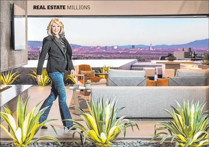  ?? Corcoran Global Living ?? Luxury Realtor Kristen Routh-silberman, a partner with Corcoran Global Living, amassed $228 million in transactio­ns, ranking No. 96 in the nation and second in
Southern Nevada and first among luxury Realtors.