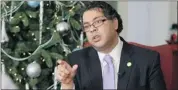  ?? Christina Ryan/calgary Herald ?? Calgary Mayor Naheed Nenshi said the city has no Plan B if federal and provincial funding deals can’t be reached.