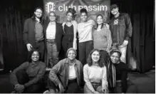  ?? SASHA PEDRO ?? The Folk Collective has been meeting since October at Club Passim to discuss how to expand the venue’s musical and cultural offerings.