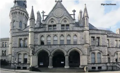  ??  ?? Sligo Courthouse.