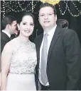  ??  ?? Bernice Chaín y Emilio Maldonado