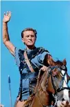  ??  ?? Kirk Douglas, who starred in Spartacus in 1960, turns 100 tomorrow.