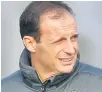  ??  ?? Massimilia­no Allegri