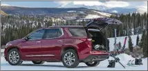  ?? JIM FRENAK ?? Arguably one of the best of its class, the 2018 Chevrolet Traverse is a large crossover with lots of room for the family and their stuff.
