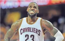  ?? KEN BLAZE, USA TODAY SPORTS ?? LeBron James led the Cavaliers with 25 points vs. the Hawks.