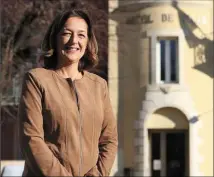  ?? (Photo Cyril Dodergny) ?? L’opposante Isabelle Martello, ici en 2020, a été condamnée le 12 mars à verser 1 000 euros à La Trinité.