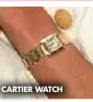  ?? ?? CARTIER WATCH