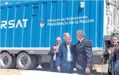  ?? Ministerio de modernizac­ión ?? El ministro Andrés Ibarra, ayer, en Jujuy
