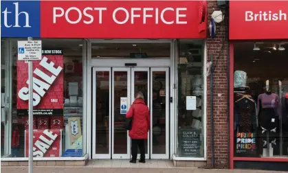  ?? The Post Office has about 11,500 branches across the UK. Photograph: Martin Godwin/The Guardian ??