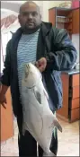  ??  ?? Leslie Maharaj caught this 11kg garrick using live shad for bait at Sezela. Send a good quality photograph of your big catch, together with your details, to postsport@inl.co.za afternoons. Pompano were caught in the early mornings.
The clean water has...
