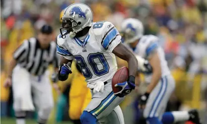  ??  ?? Charles Rogers caught 36 passes for 440 yards and three touchdowns in three NFL seasons. Photograph: Joe Robbins/Getty Images