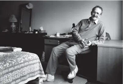  ??  ?? Philip Levine, New York City, September 1995; photograph by Jill Krementz