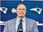  ?? Foto: AFP ?? Bill Belichick war seit 2000 Trainer der Patriots.