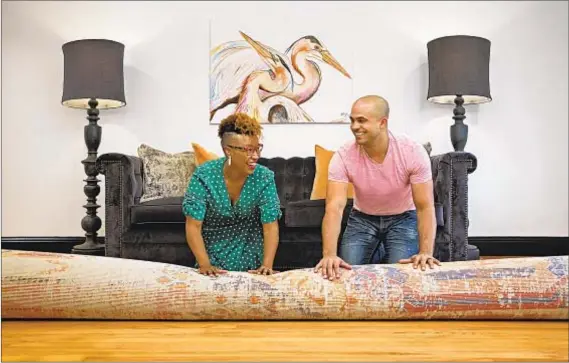  ?? HGTV ?? HGTV’S HOUSTON-based show “Going for Sold” features Mary Tjon-Joe-Pin and her husband, Jon Pierre Tjon-Joe-Pin.