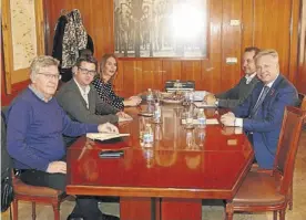  ?? CÓRDOBA ?? Reunión celebrada ayer en la Sudelegaci­ón del Gobierno.