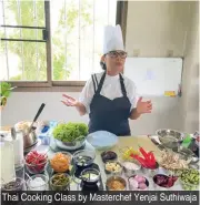  ?? ?? Thai Cooking Class by Masterchef Yenjai Suthiwaja