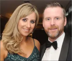  ??  ?? Roisin and Paul Durnin at the Rock Celtic FC 50th anniversar­y dinner dance in the Ballymasca­nlon House Hotel.