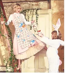  ??  ?? Disney and Cath Kidston have joined forces on a collection inspired by Alice in Wonderland.