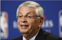  ?? MATT SAYLES — THE ASSOCIATED PRESS, FILE ?? NBA Commission­er David Stern announces Los Angeles will be the site of the 2011 All-Star basketball game at a news conference in Los Angeles on June 7, 2009.