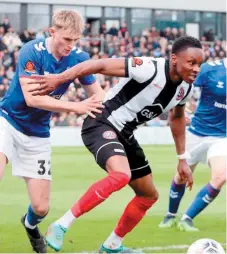  ?? ?? Shawn McCoulsky. Photo credit: Maidenhead United FC