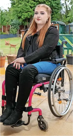  ?? ?? Emily Holliday was paralysed after a youth threw her from a bridge