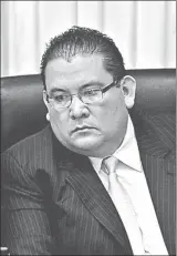  ?? Yazmín Ortega Cortés Foto ?? El diputado local José Manuel Ballestero­s, en imagen de archivo, también fue incluido en la sentencia del máximo tribunal ■