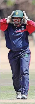  ?? | MUZI NTOMBELA BackpagePi­x ?? PROMISING wicketkeep­er/batter Sinalo Jafta could get a run during the Proteas’ T20 series against Pakistan.