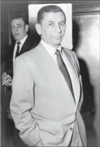  ??  ?? Meyer Lansky, Jewish gangster, potential gift-giver.