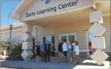  ?? MONICA SAGER — DIGITAL FIRST MEDIA ?? The ribbon was cut Thursday at the new YMCA Early Learning Center in Lower Pottsgrove.