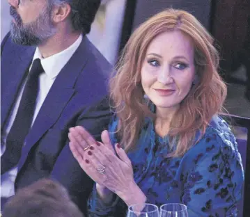  ?? ?? JK Rowling’s attacks on hate crime legislatio­n dominated the headlines during the Easter break