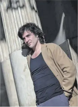  ?? Jordi Cotrina ?? El cantante Xarim Aresté, el pasado 13 de marzo en Barcelona.