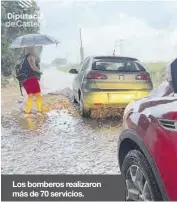  ?? ?? Los bomberos realizaron más de 70 servicios.