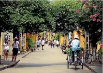  ??  ?? Hoi An is growing in popularity as a foodie destinatio­n.